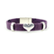 Heart Charm Cork Magnetic Bracelet